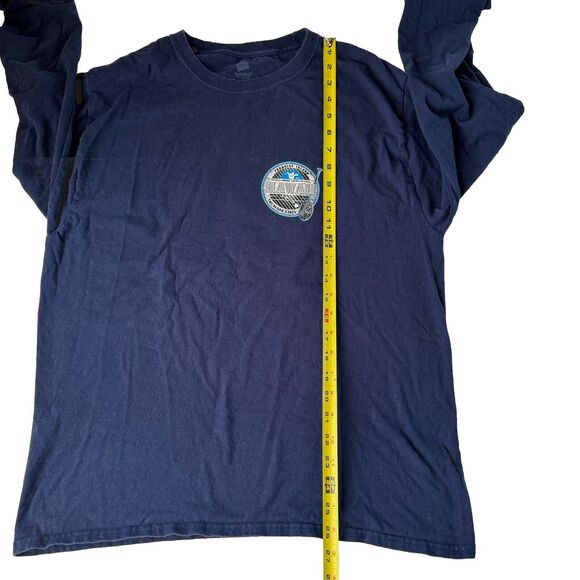 Hanes Comfort Soft Heavy Weight Long Sleeve Tee Large Hawaii Theme - Picture 6 of 10